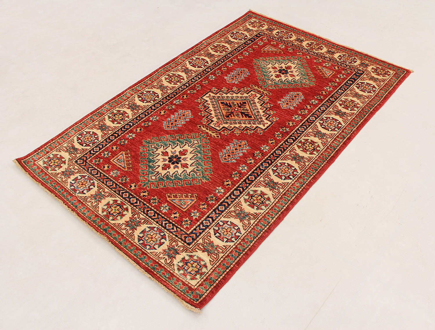Supreme Kazak Red Rug PC 54455 - 1.58m X 1.02m