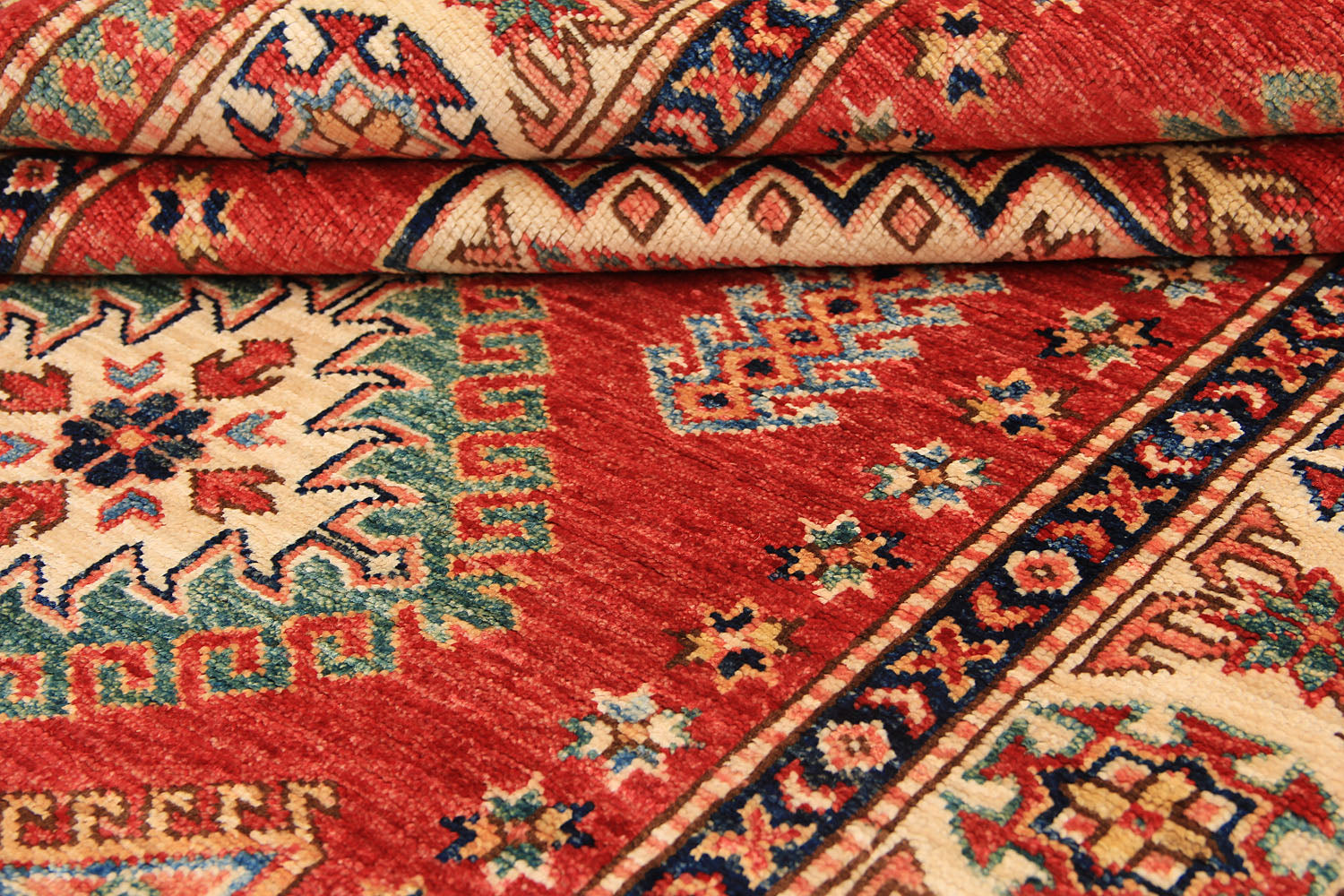 Supreme Kazak Red Rug PC 54455 - 1.58m X 1.02m