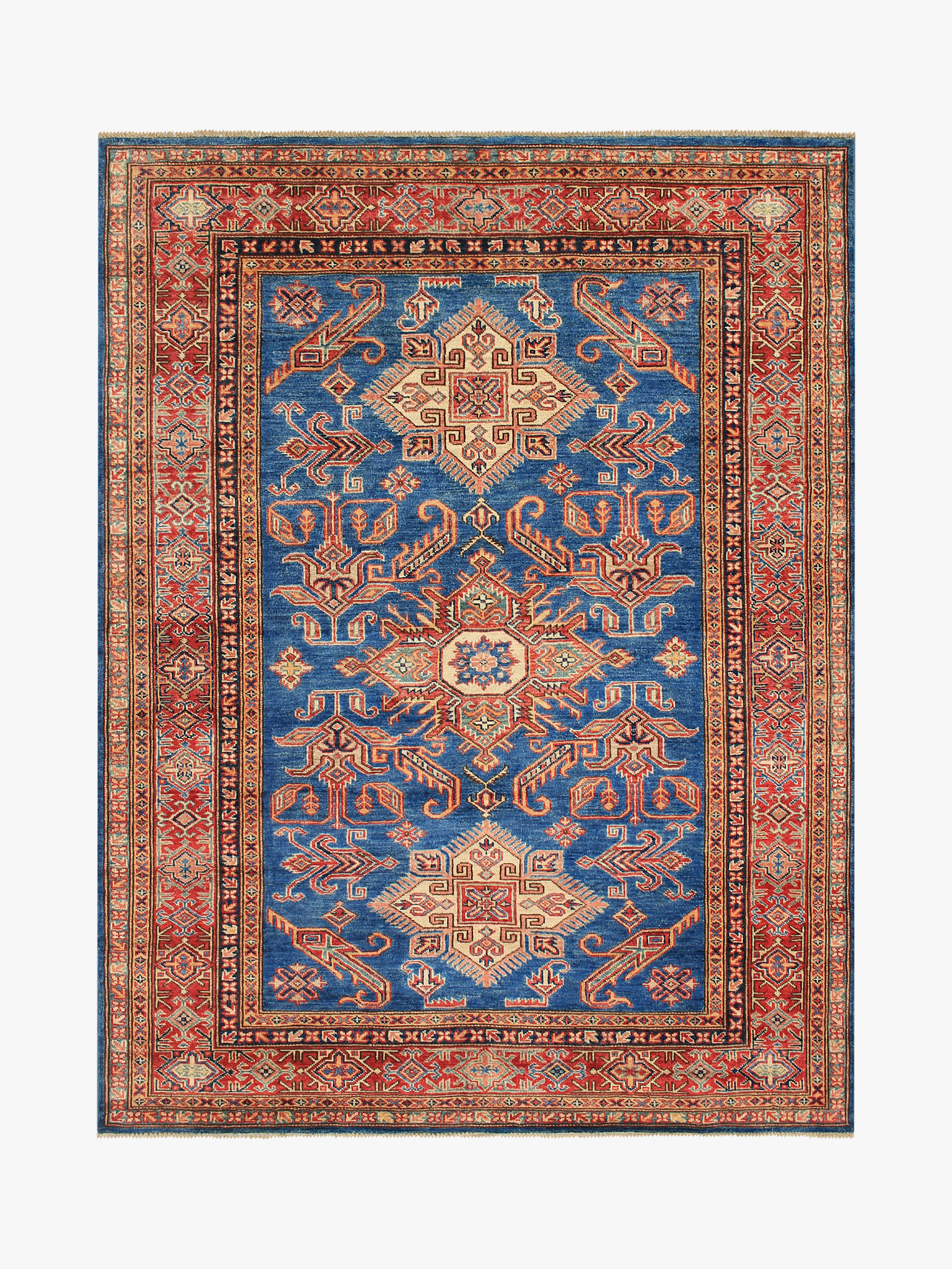 Supreme Kazak Blue Rug PC 54523 - 1.97m X 1.52m