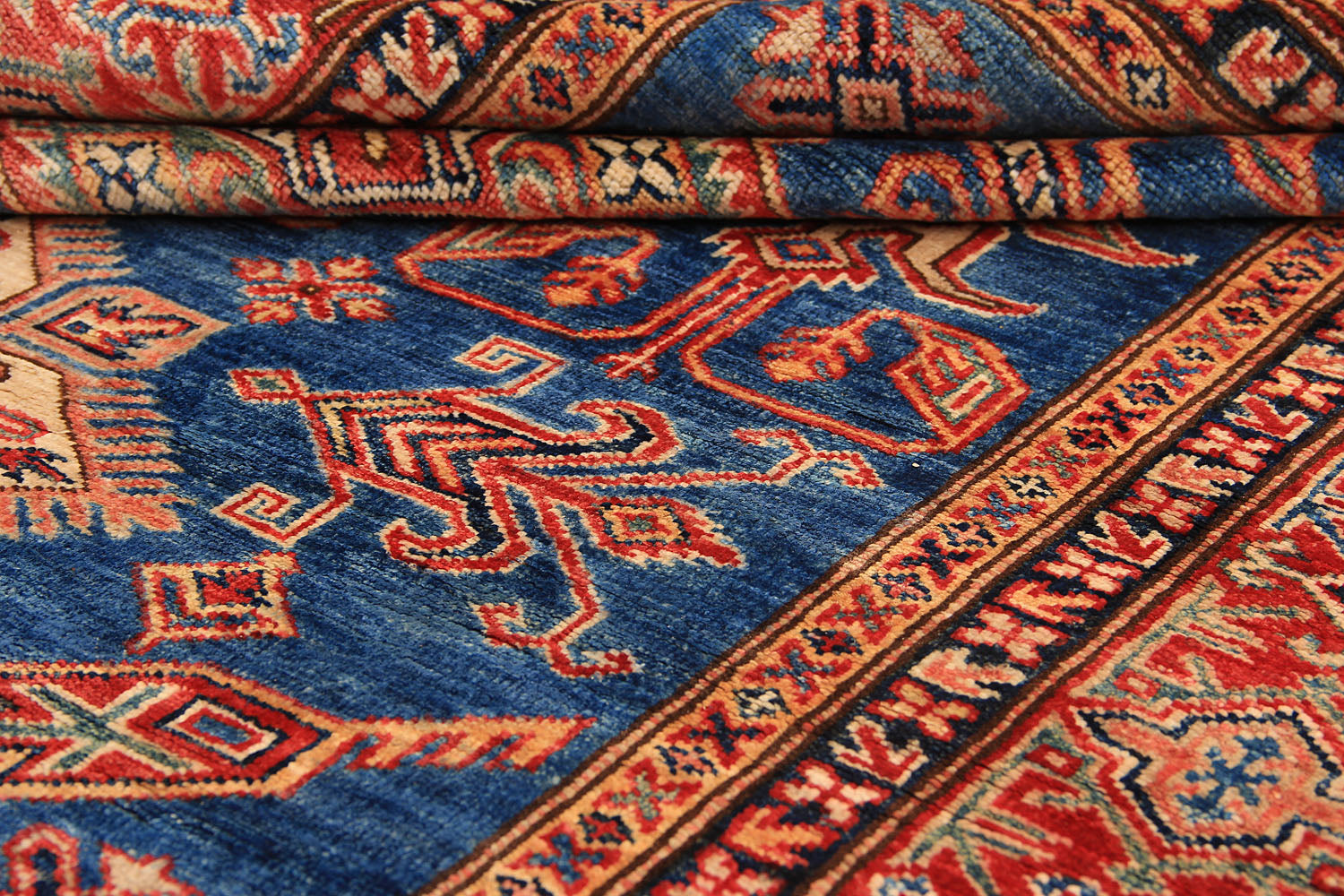 Supreme Kazak Blue Rug PC 54523 - 1.97m X 1.52m