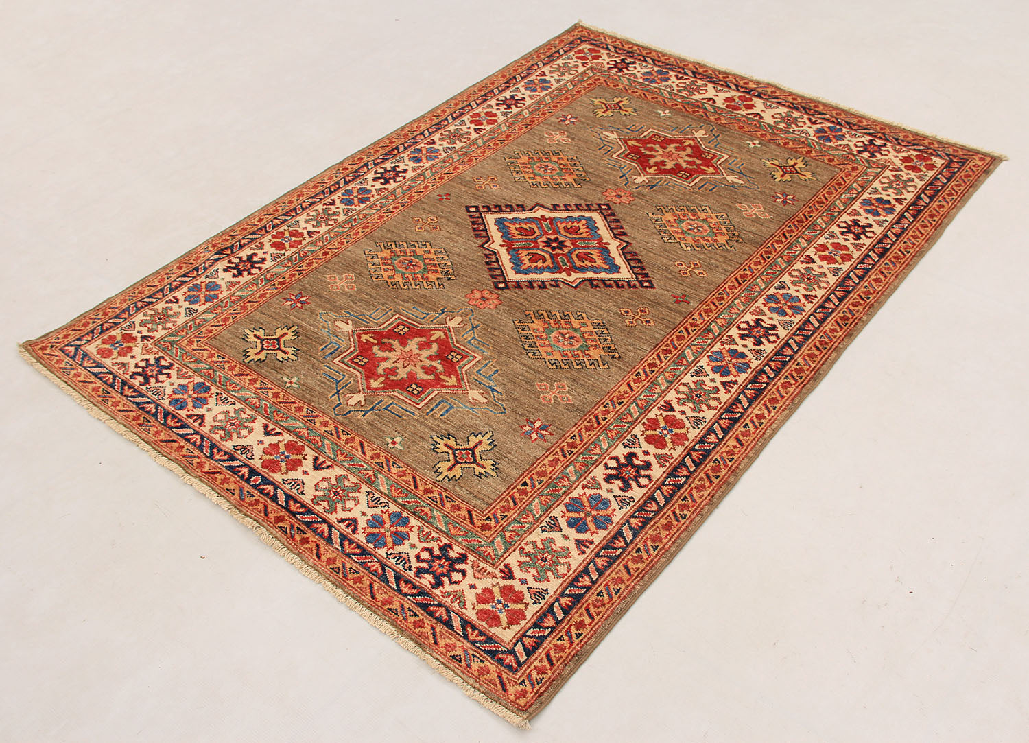 Supreme Kazak Natural Rug PC 54507 - 1.78m X 1.27m