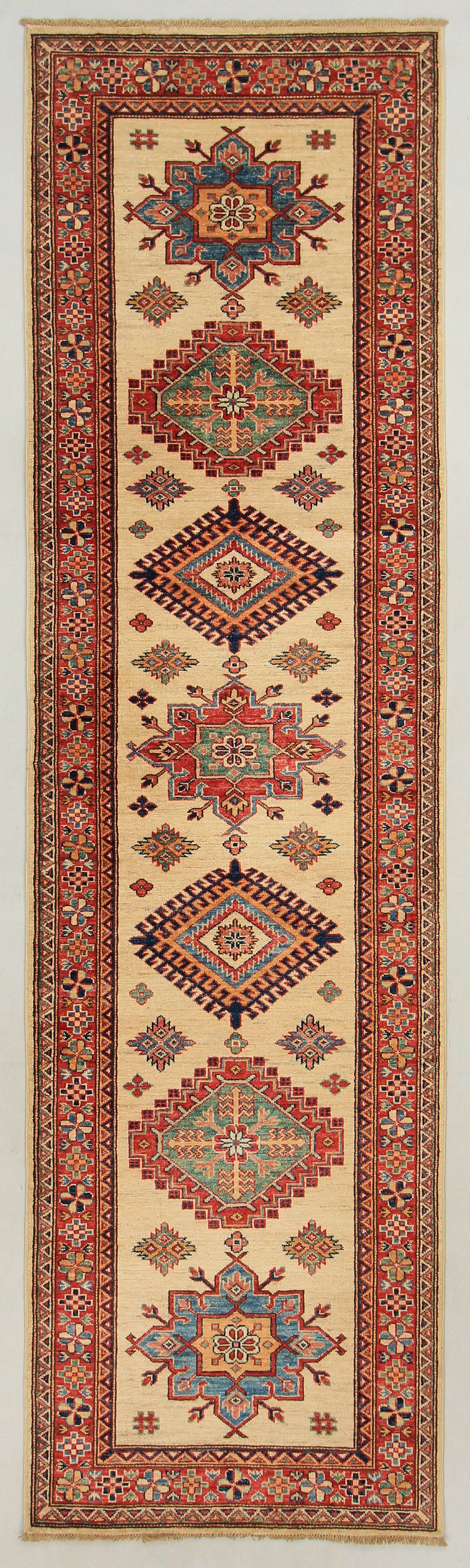 Supreme Kazak Ivory Rug PC 54607 - 2.91m X 0.81m