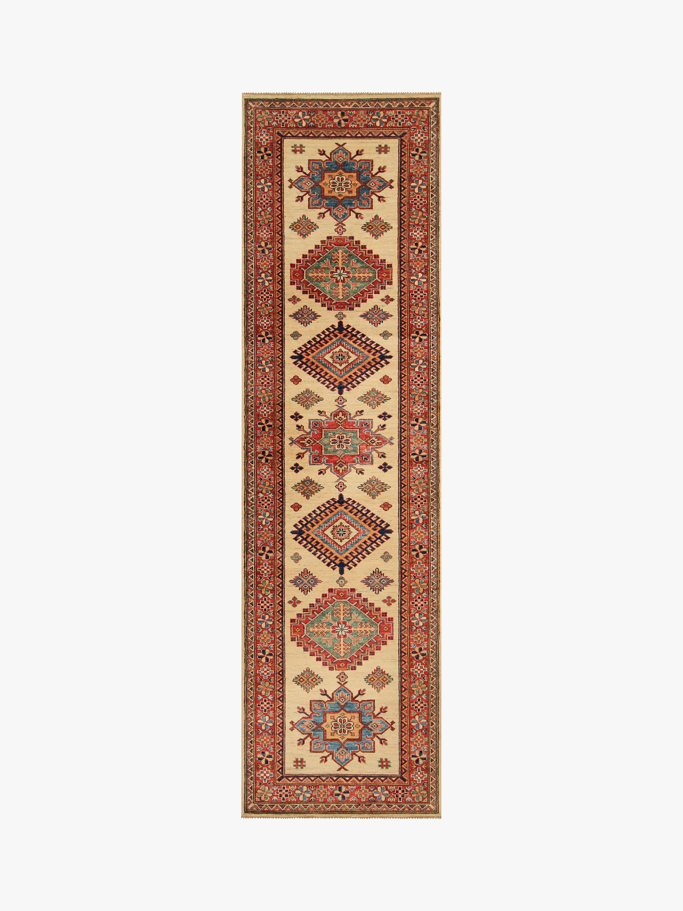 Supreme Kazak Ivory Rug PC 54607 - 2.91m X 0.81m