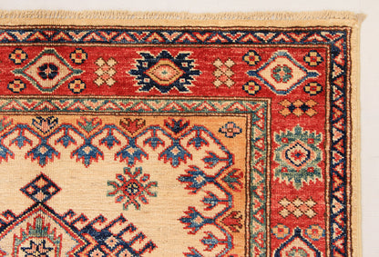 Supreme Kazak Ivory Rug PC 54472 - 1.55m X 0.99m
