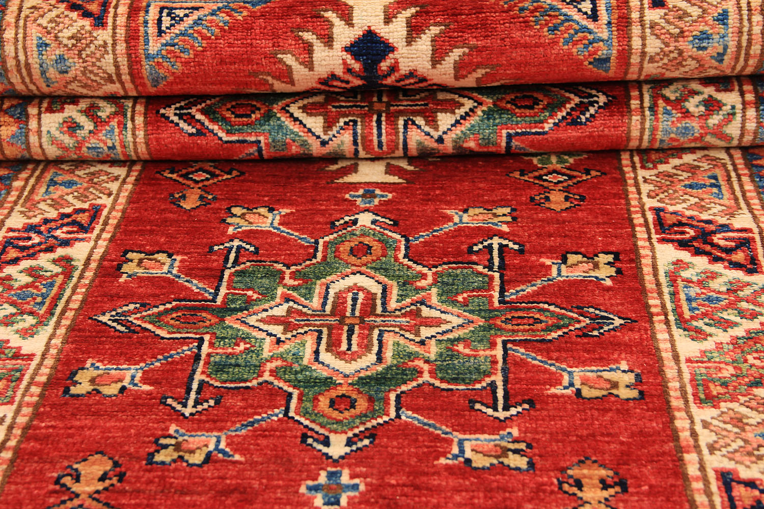 Supreme Kazak Red Rug PC 54564 - 1.79m X 0.66m