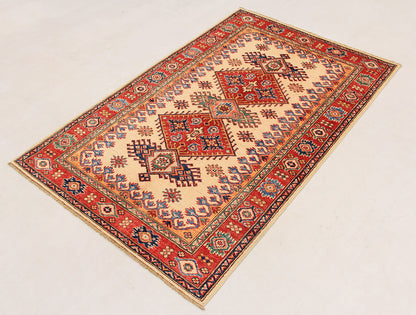 Supreme Kazak Ivory Rug PC 54459 - 1.55m X 1.00m