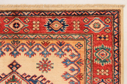 Supreme Kazak Ivory Rug PC 54463 - 1.55m X 0.99m