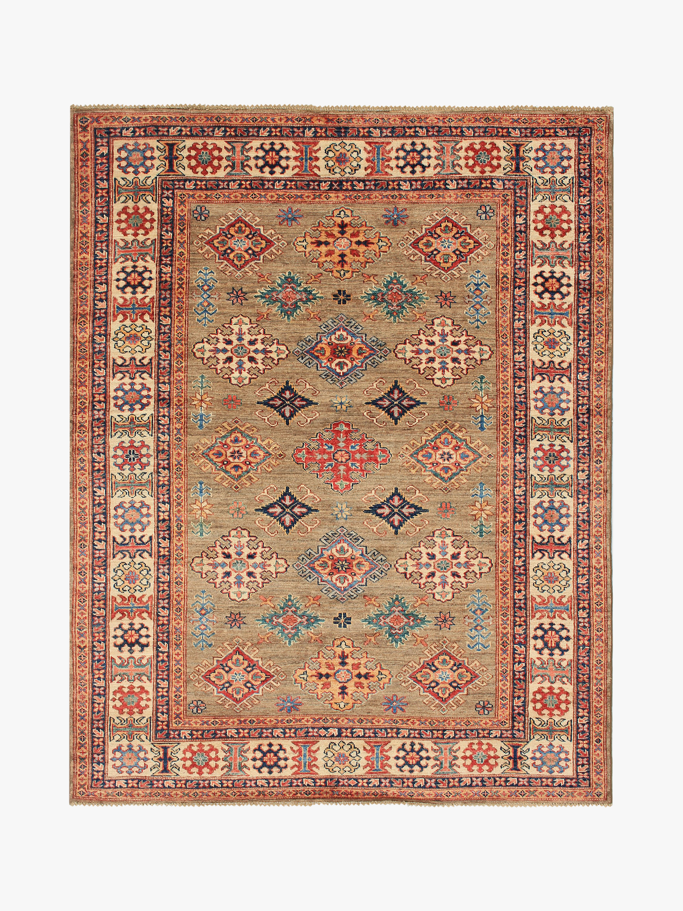 Supreme Kazak Natural Rug PC 54519 - 1.95m X 1.54m