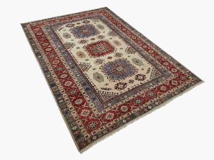 Supreme Kazak Ivory Rug PC 57424 - 2.42m X 1.67m