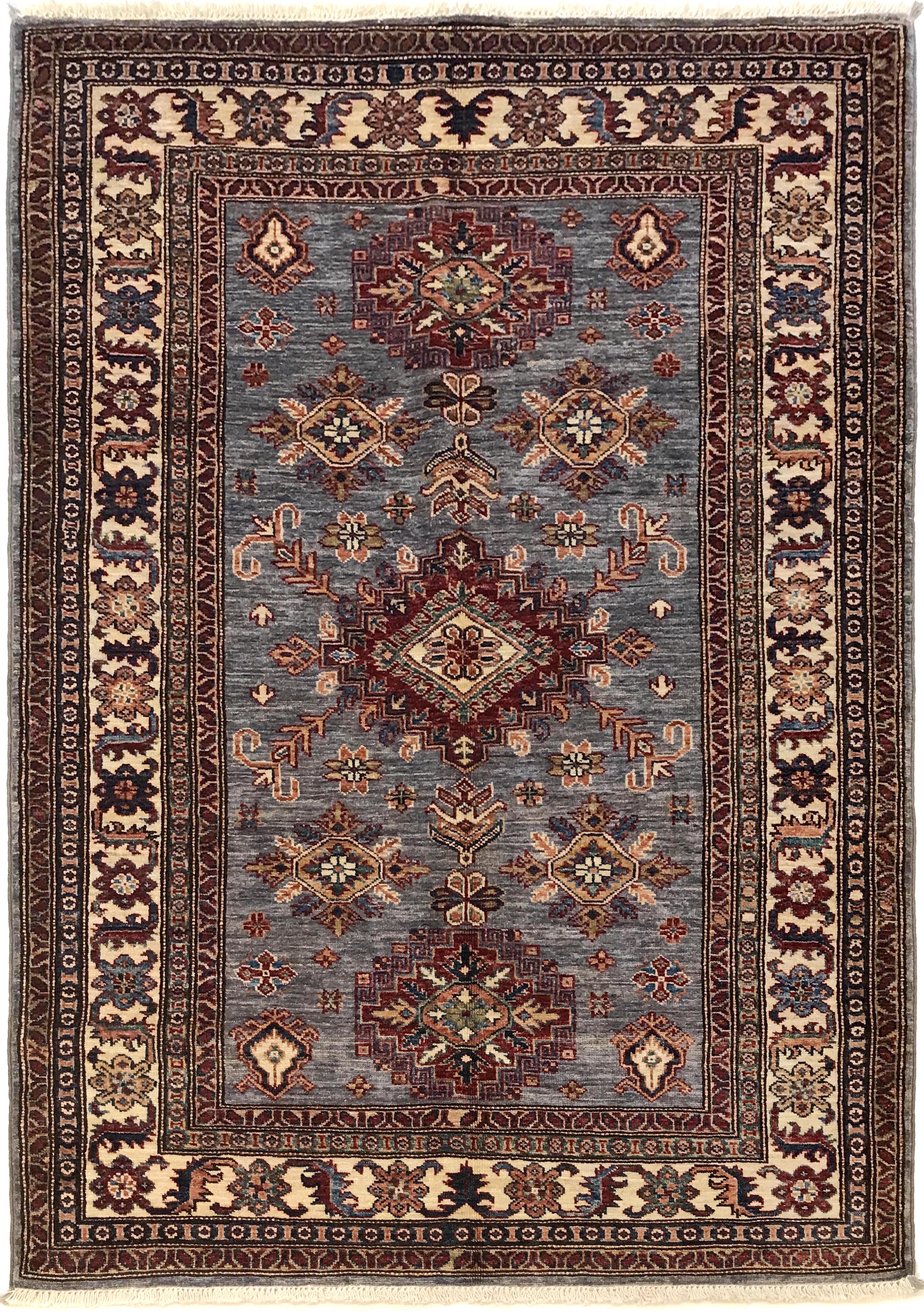 Supreme Kazak Grey Rug PC 56422 - 1.78m X 1.27m