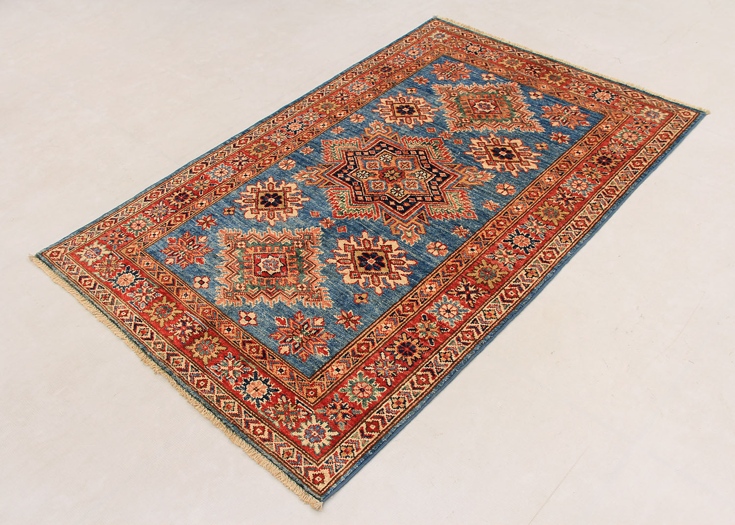 Supreme Kazak Blue Rug PC 54451 - 1.54m X 0.99m