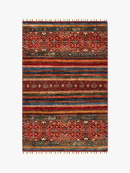 Khurjeen Multi Rug PC 55147 - 1.28m X 0.83m