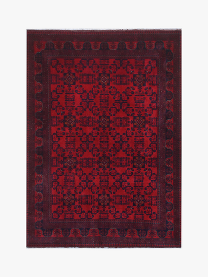 Khal Mohammadi Red Rug PC 57739 - 2.43m X 1.68m