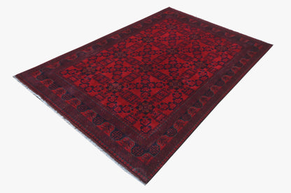 Khal Mohammadi Red Rug PC 57739 - 2.43m X 1.68m