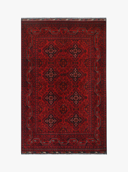 Khal Mohamadi Red Rug PC 52884 - 1.82 X 1.17