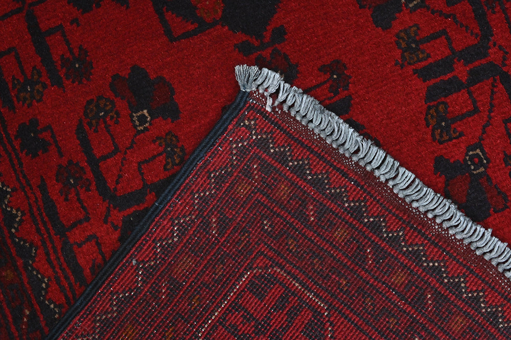 Khal Mohammadi Red Rug PC 52900 - 1.47m X 0.97m