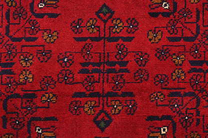 Khal Mohammadi Red Rug PC 52905 - 1.43m X 1.06m