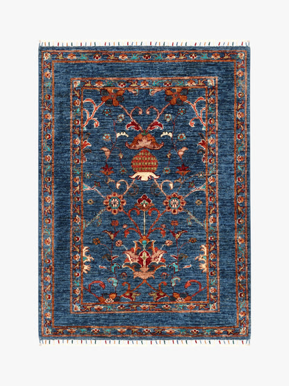 Sultani Blue Rug PC 55154 - 1.19m X 0.86m