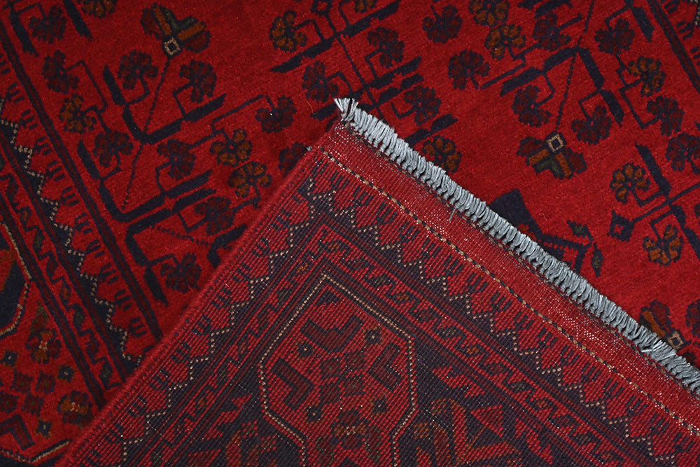 Khal Mohammadi Red Rug PC 52931 - 1.45m X 1.01m