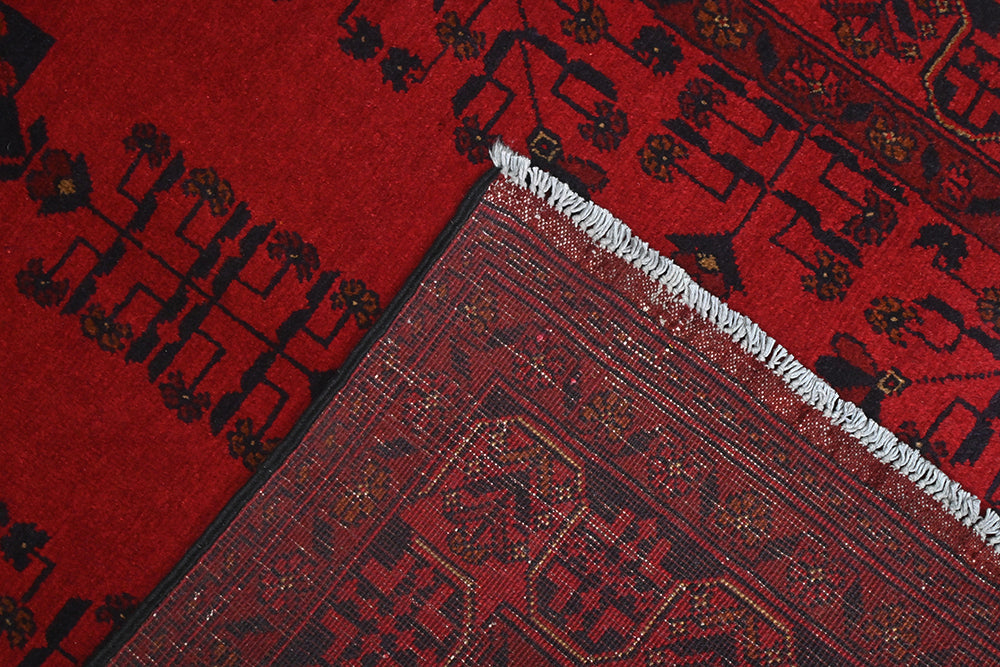 Khal Mohammadi Red Rug PC 52932 - 1.50m X 1.02m