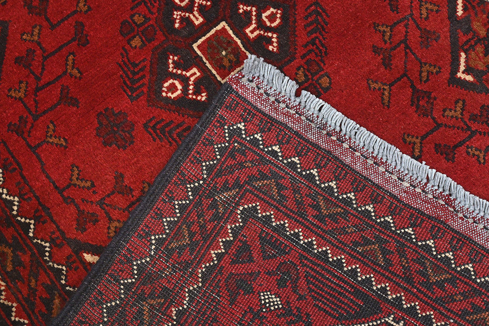 Khal Mohammadi Red Rug PC 52933 - 1.50m X 1.04m