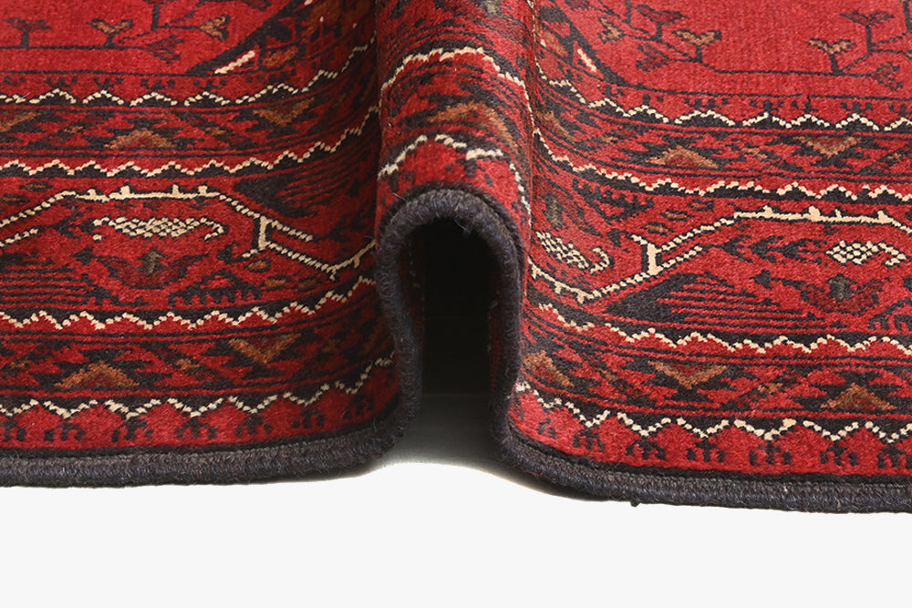 Khal Mohammadi Red Rug PC 52933 - 1.50m X 1.04m