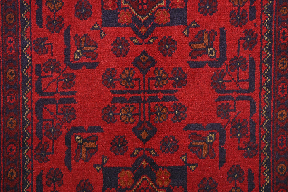 Khal Mohammadi Red Rug PC 52934 - 1.49m X 1.00m