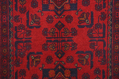 Khal Mohammadi Red Rug PC 52934 - 1.49m X 1.00m