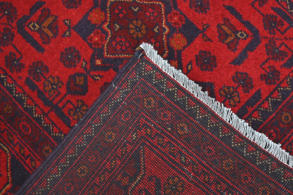 Khal Mohammadi Red Rug PC 52934 - 1.49m X 1.00m