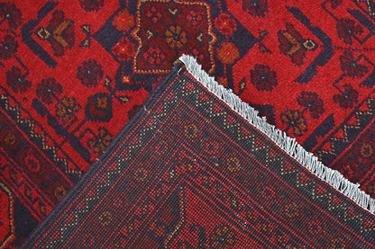 Khal Mohammadi Red Rug PC 52934 - 1.49m X 1.00m