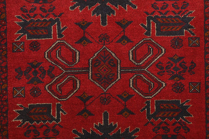 Khal Mohammadi Red Rug PC 52936 - 1.51m X 1.00m