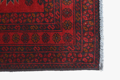 Khal Mohammadi Red Rug PC 52936 - 1.51m X 1.00m