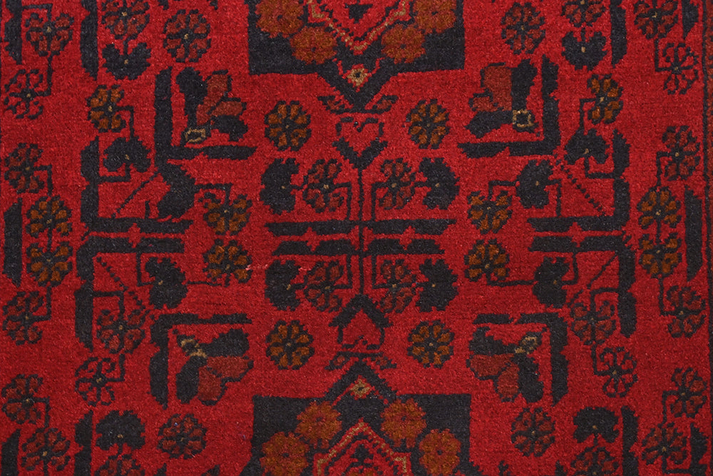 Khal Mohammadi Red Rug PC 52937 - 1.44m X 1.02m