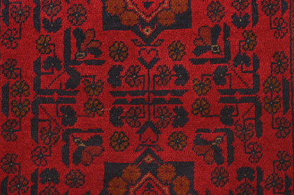 Khal Mohammadi Red Rug PC 52937 - 1.44m X 1.02m