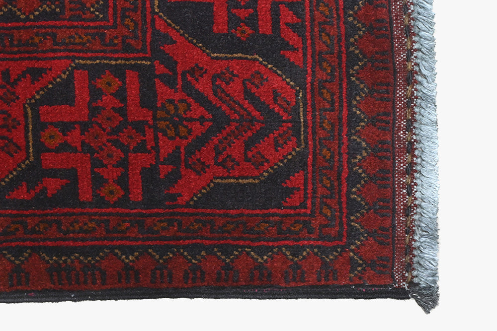 Khal Mohammadi Red Rug PC 52937 - 1.44m X 1.02m