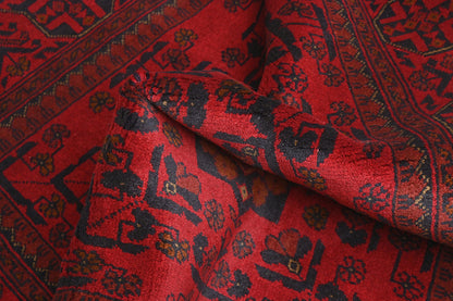 Khal Mohammadi Red Rug PC 52937 - 1.44m X 1.02m