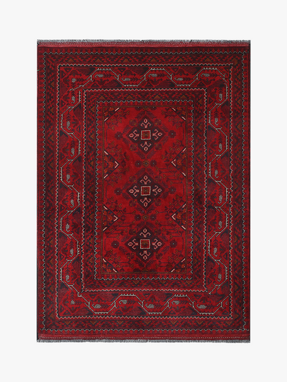 Khal Mohammadi Red Rug PC 52938 - 1.48m X 1.04m