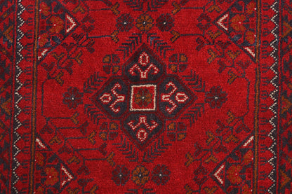 Khal Mohammadi Red Rug PC 52938 - 1.48m X 1.04m