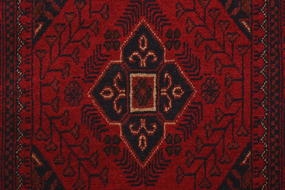 Khal Mohammadi Red Rug PC 52941 - 2.90m X 0.80m
