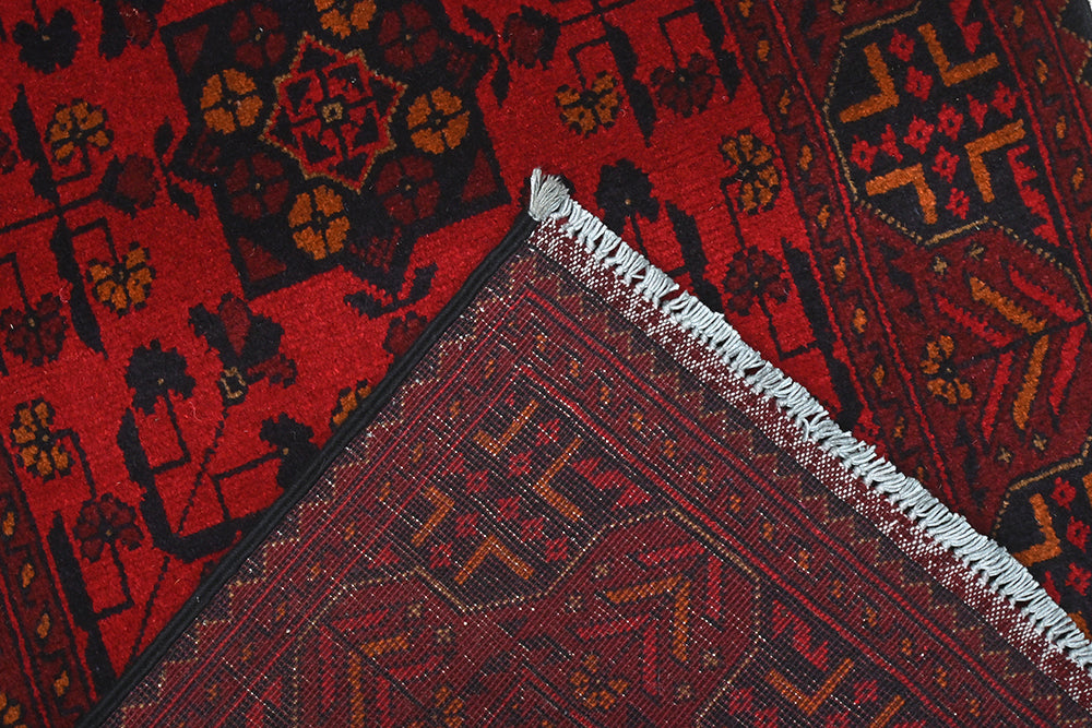 Khal Mohammadi Red Rug PC 52943 - 2.95 X 0.81