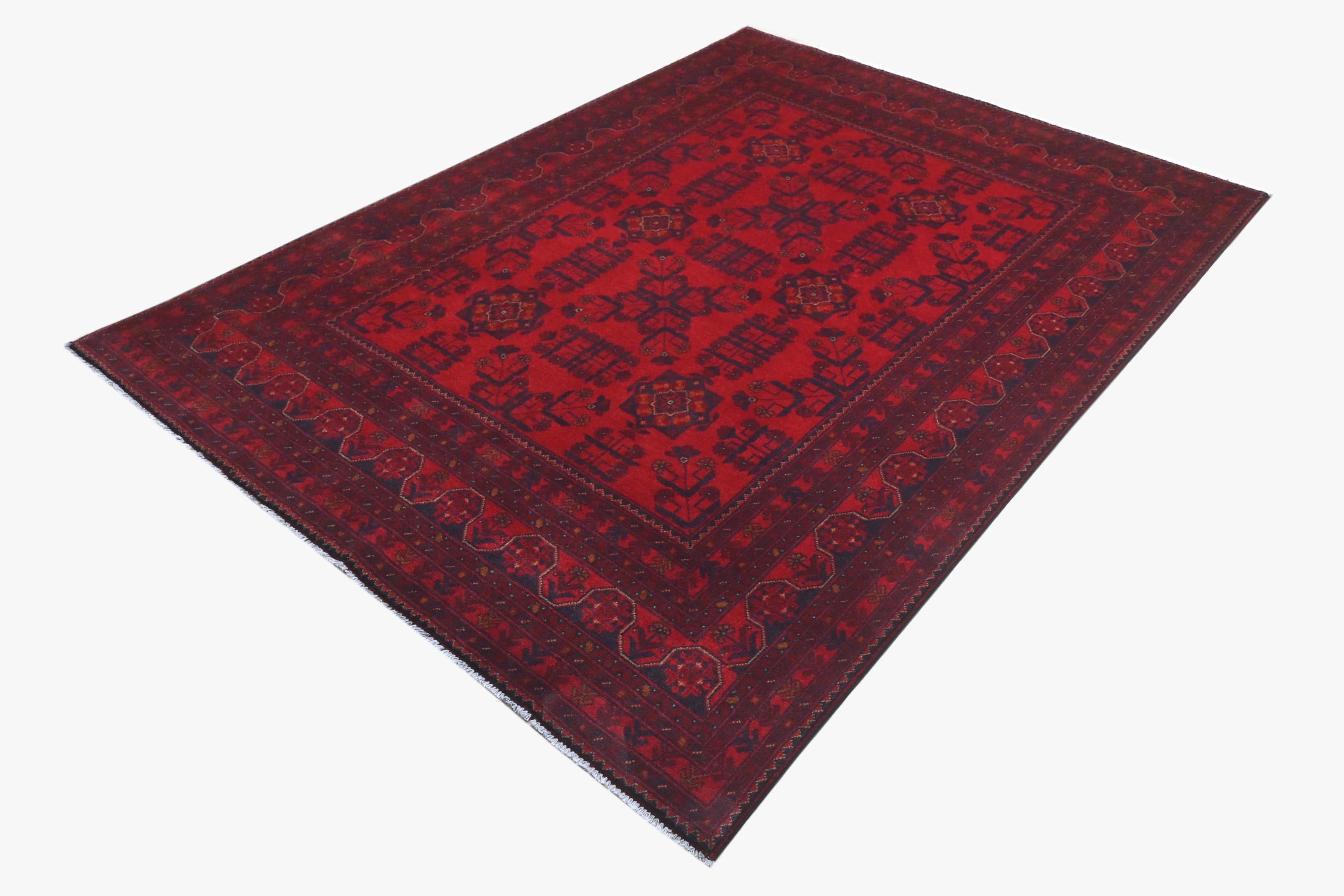 Khal Mohammadi Red Rug PC 57740 - 2.39m X 1.73m