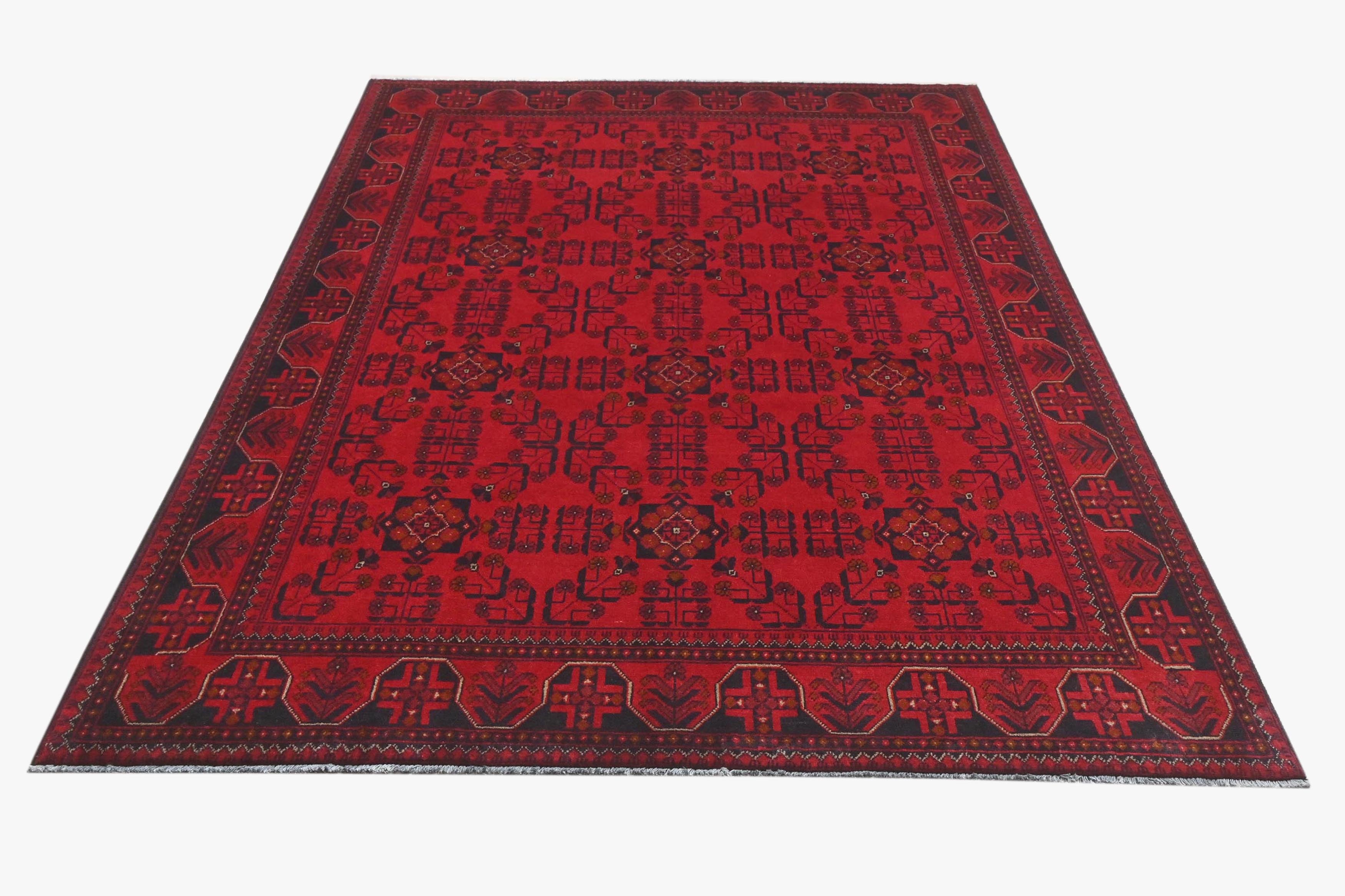Khal Mohammadi Red Rug PC 57741 - 2.28m X 1.72m