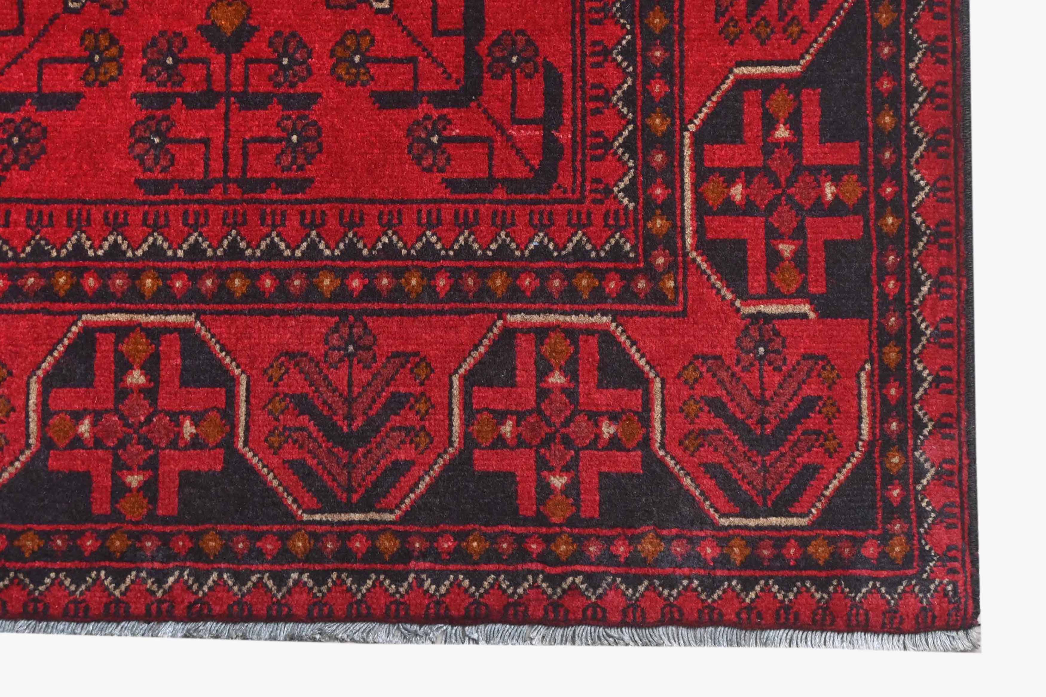 Khal Mohammadi Red Rug PC 57741 - 2.28m X 1.72m