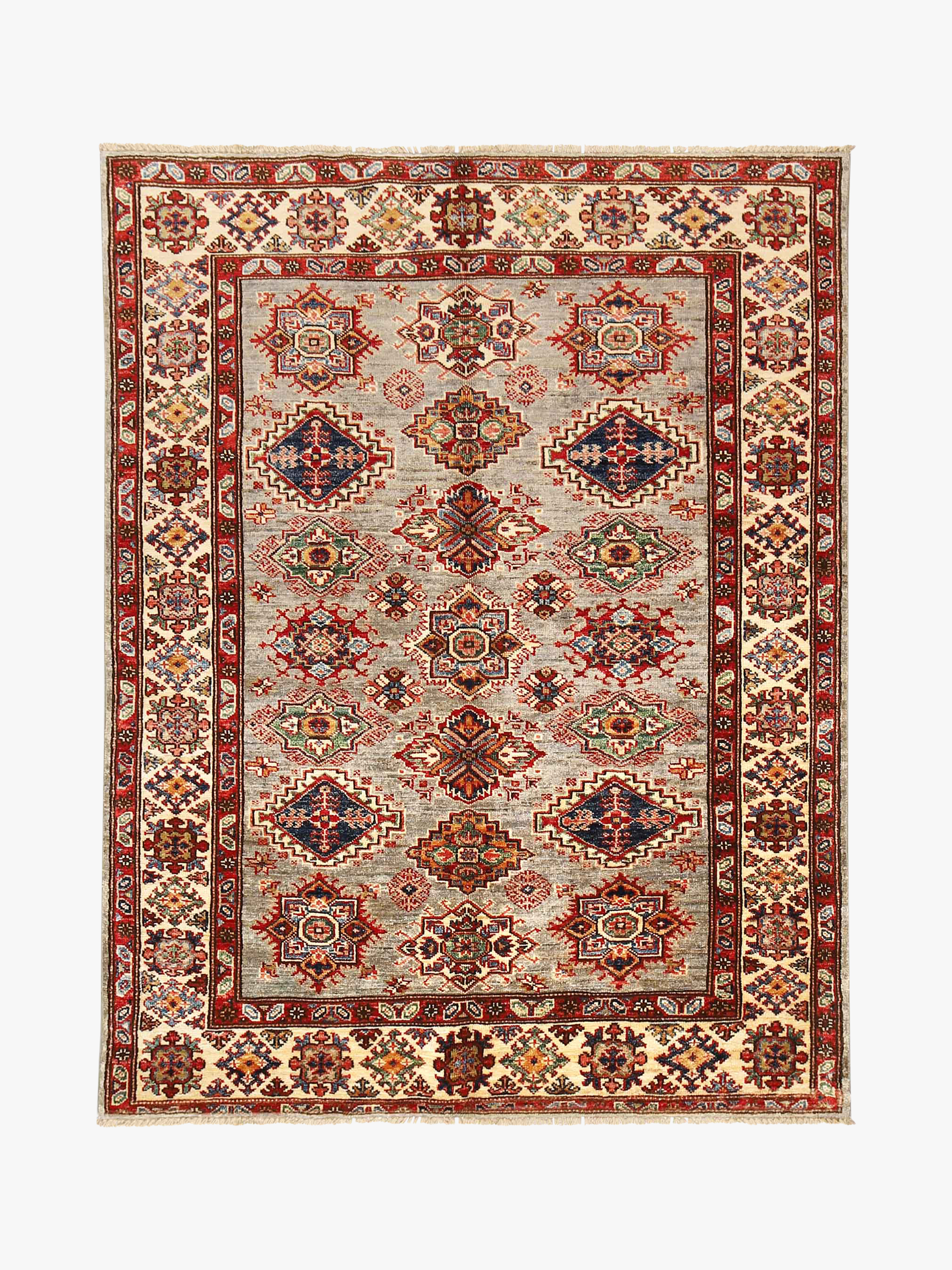 Supreme Kazak Grey Rug PC 50037 - 1.72m X 1.31m