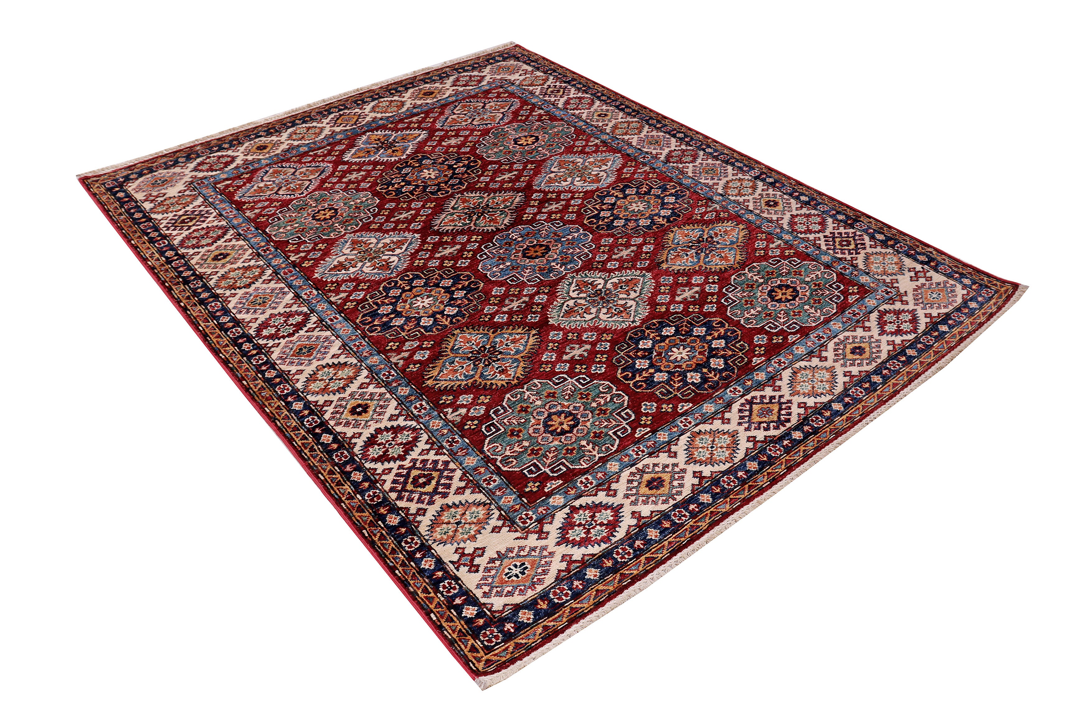 Supreme Kazak Red Rug PC 54367 - 1.98m X 1.50m