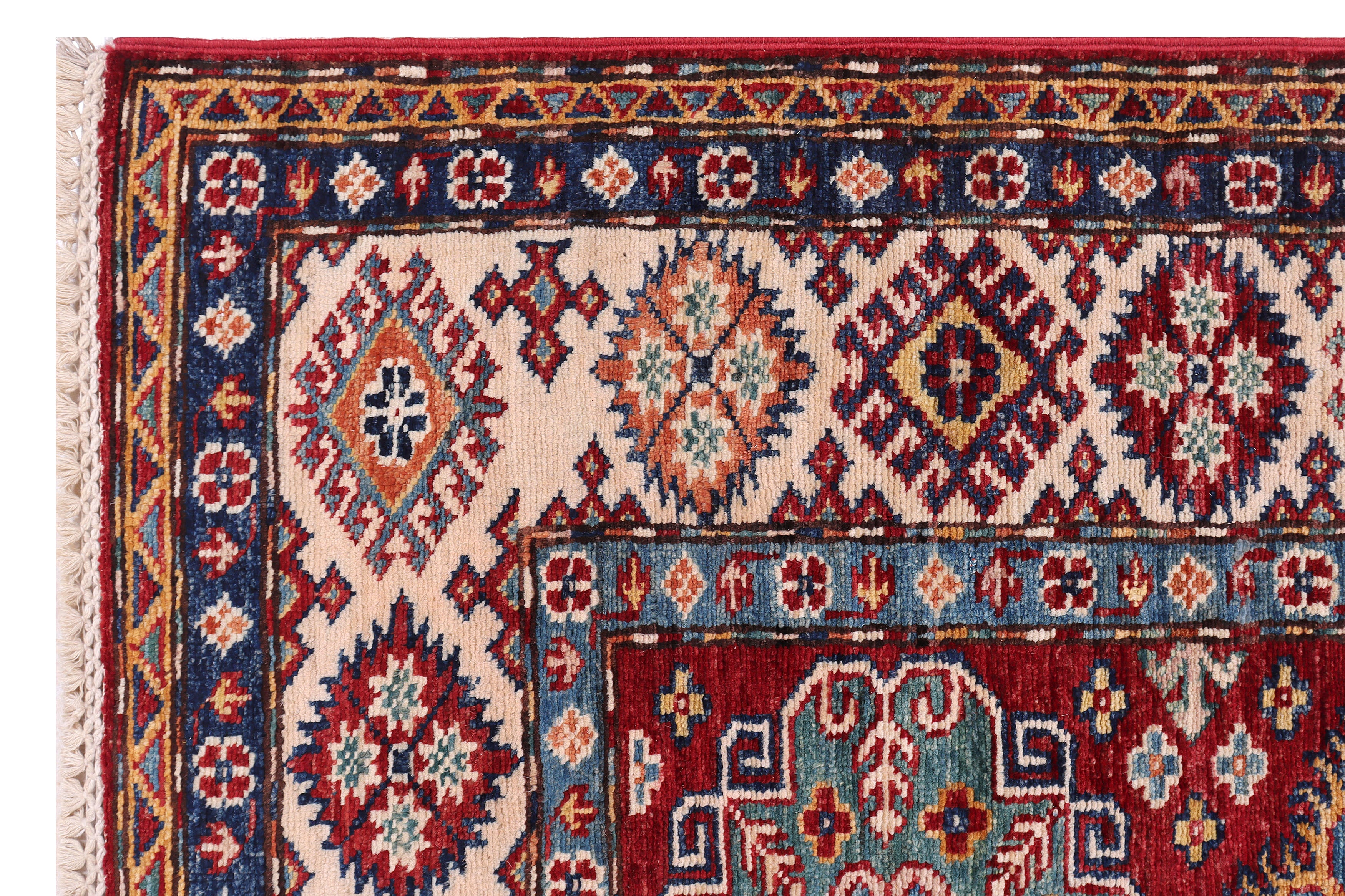 Supreme Kazak Red Rug PC 54367 - 1.98m X 1.50m