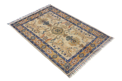 Supreme Kazak Beige Rug PC 56425 - 1.50m X 0.99m