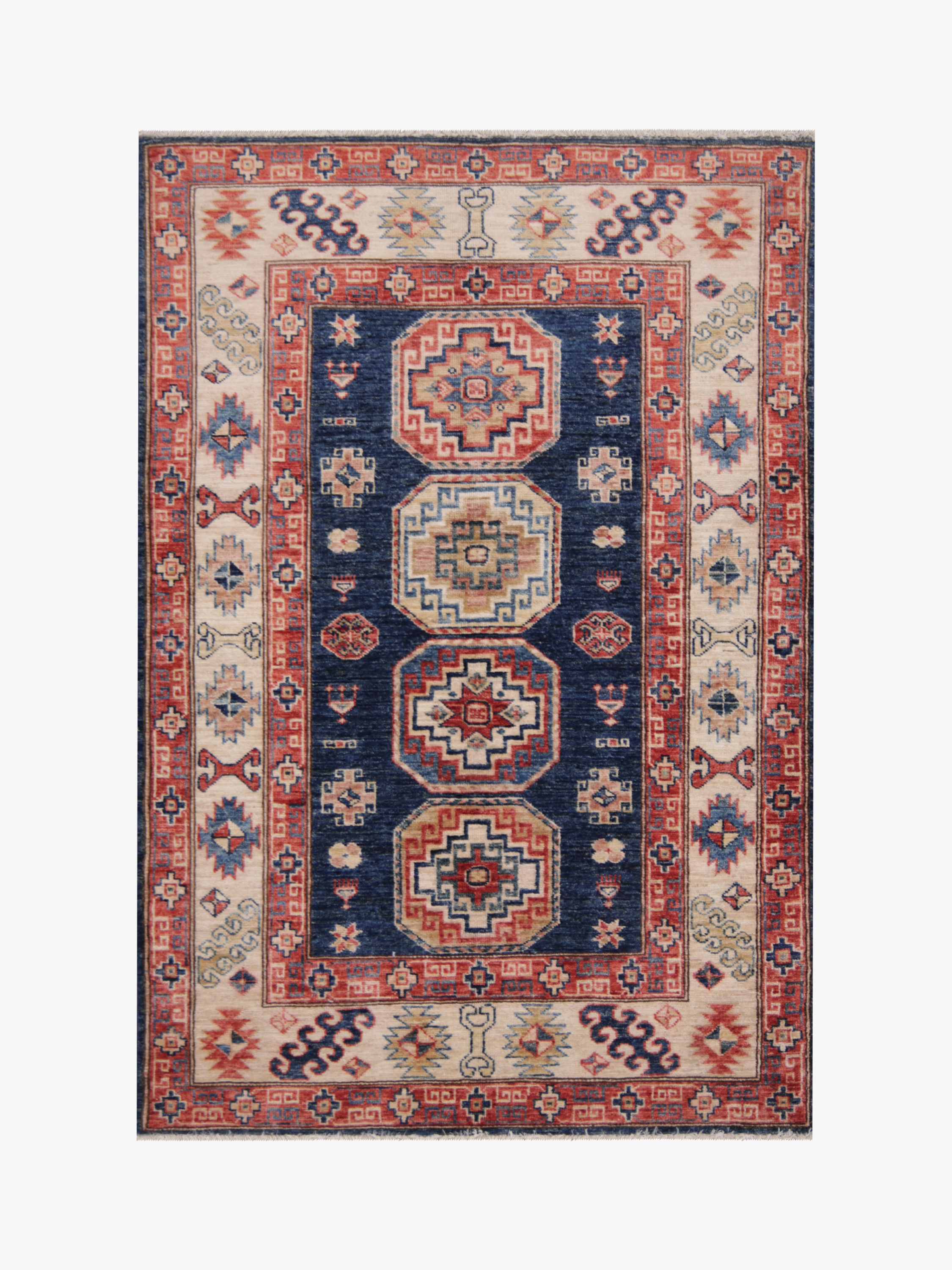 Supreme Kazak Blue Rug PC 57483 - 1.49m X 1.00m