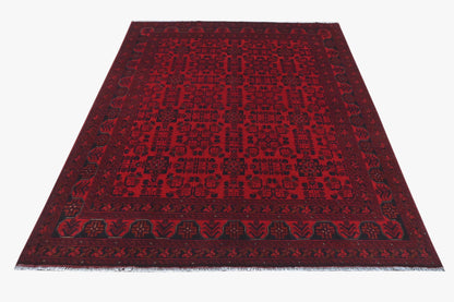 Khal Mohammadi Red Rug PC 57743 - 2.33m X 1.69m