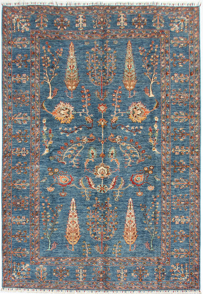 Pictorial Blue Rug PC 52563 - 3.02m X 2.06m